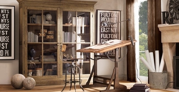 Creative Vintage Workspace