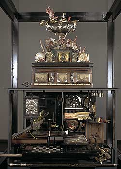 Kunstschranke or miniature Kunstkammer