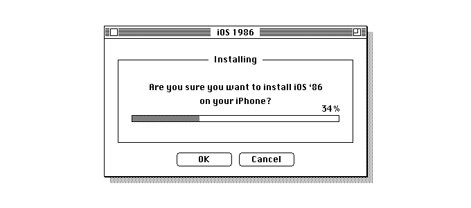 iPhone RetroOS PopUp 680