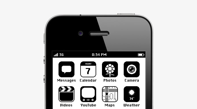 iPhone RetroOS Preview