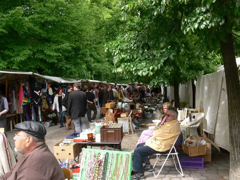 Berlin-Arkonaplatz-Flohmarkt