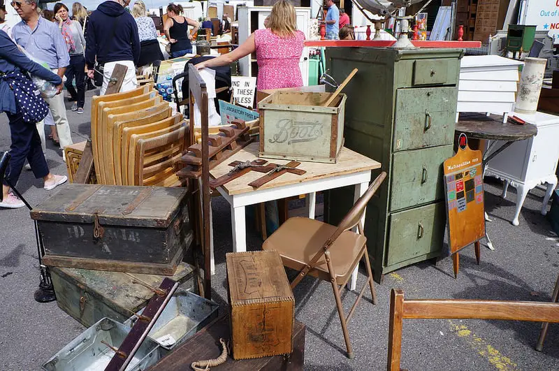 Best Antique Fairs in the UK: Sunbury Antiques Market