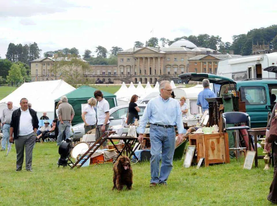 The Great Antiques Vintage Fair Wetherby Racecourse photo by jaguarfairs.com via facebook 