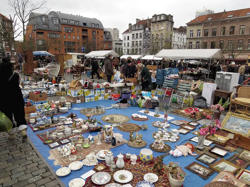 Brussels flea market