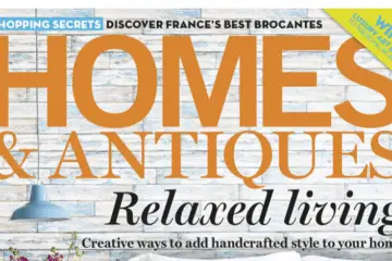 homes and antiques cover