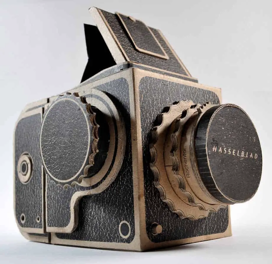 pinhole hasselblad carboard camera
