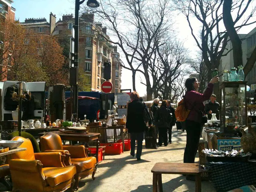 Vanves flea market, France