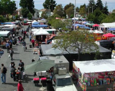 Berkeley flea market, San Francisco Bay Area / East Bay, California (CA)