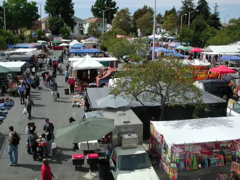 Berkeley flea market, San Francisco Bay Area / East Bay, California (CA)