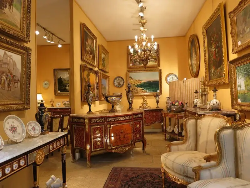 interior of a furniture shop in marché cambo