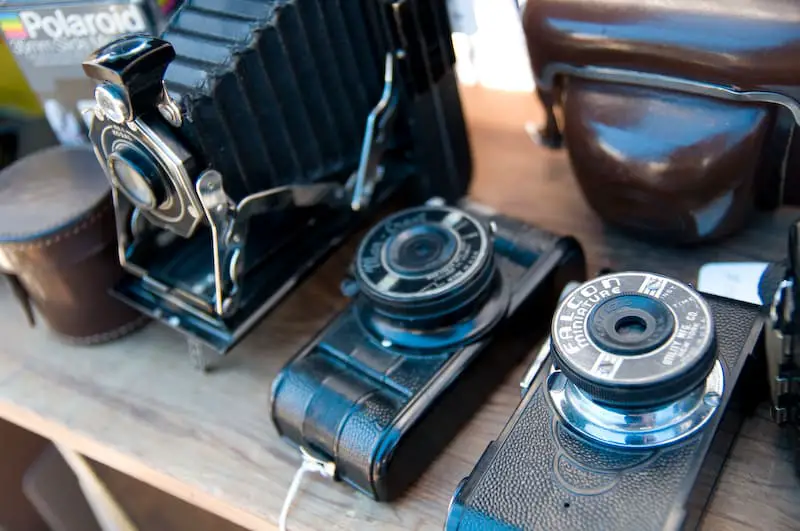 San Francisco - De Anza flea market - cameras