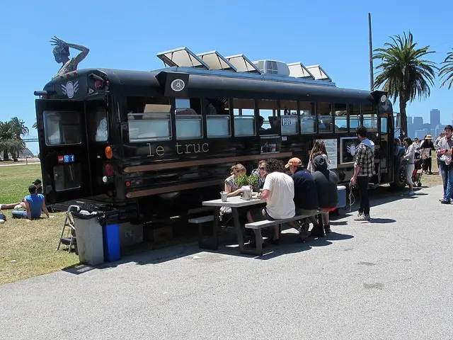 San Francisco treasure island flea market food trucks Gary Stevens
