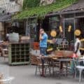 Paris flea markets: antique stores at St Ouen flea market / Puces de Clignancourt