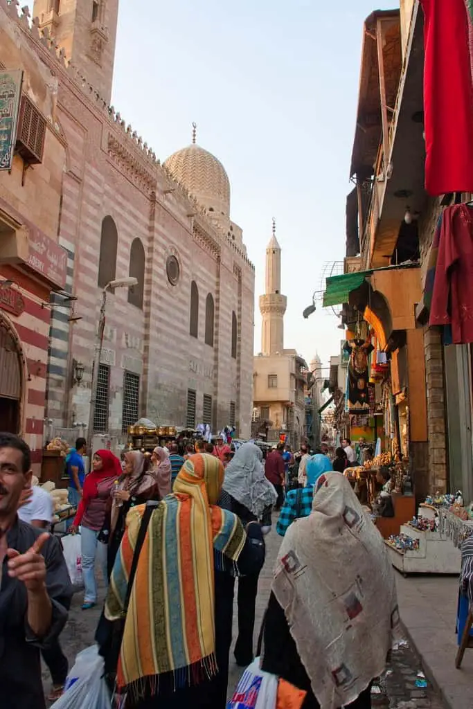 flea market in Cairo, egypt