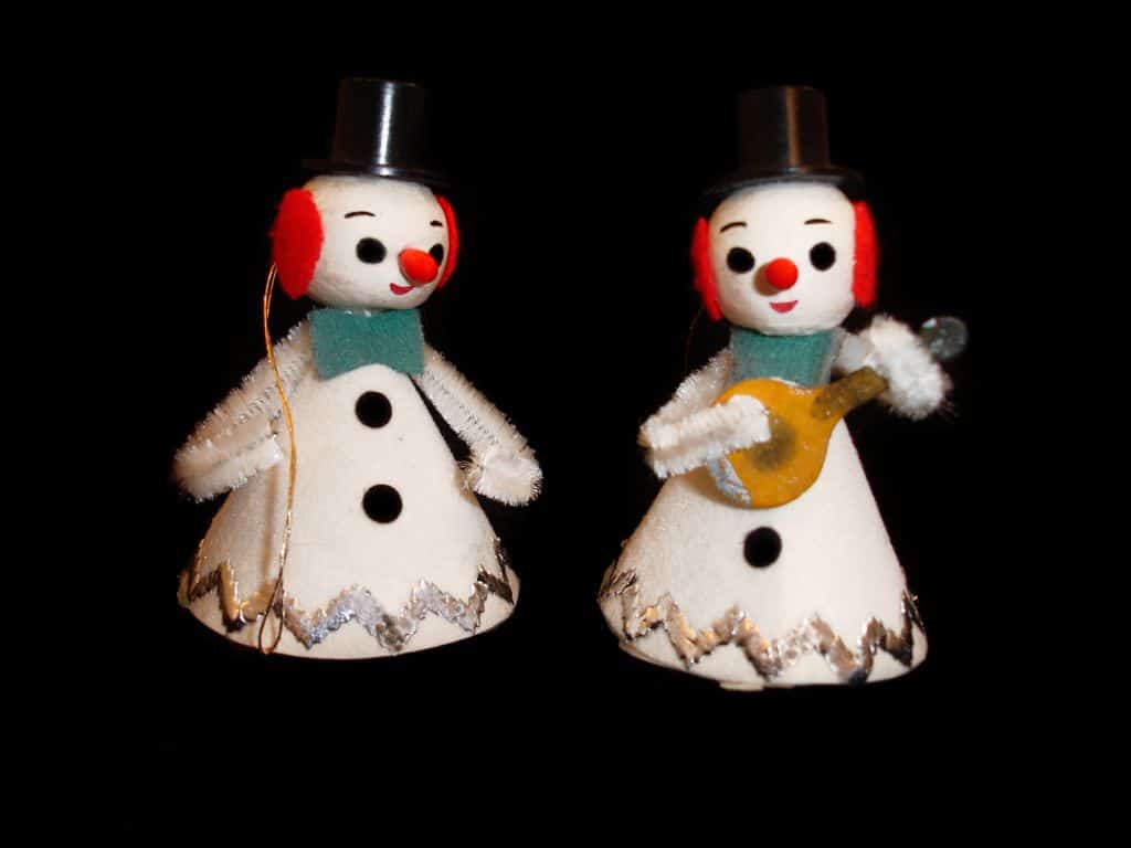 Patrick Q vintage snowmen
