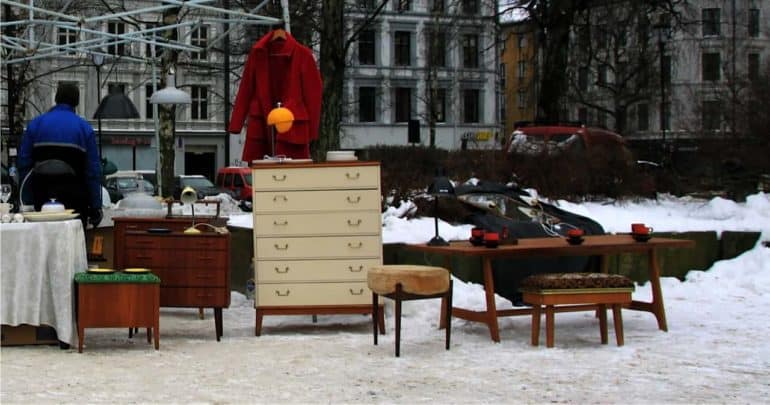 flea market Oslo Birkelunden ©parisoslo.com