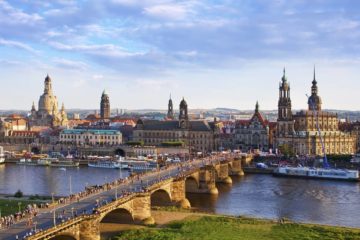 Flea markets in Germany: View on Dresden ld © rocketroute.com