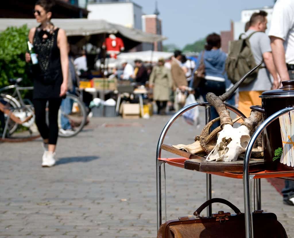Dirk Flohschanze flohmarkt Hamburg
