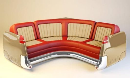 50 Ideas To Recycle An Old Car Into A Piece Of Furniture Flea Car Recycling Couch 007