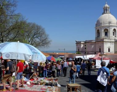 Feira da Ladra flea market Lisboa