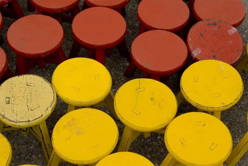 Ray Sadler Stools Nashville Flea Market