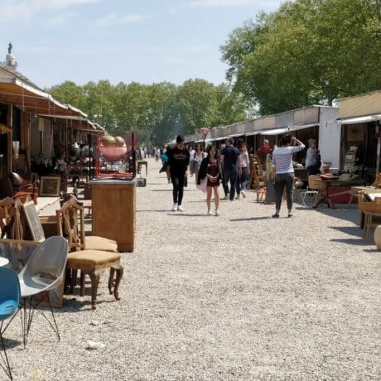 Pézenas a Mecca for Antiques Shoppers in Southern France Flea Market