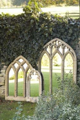 Outdoor Mirrors great ideas for using mirrors in the garden