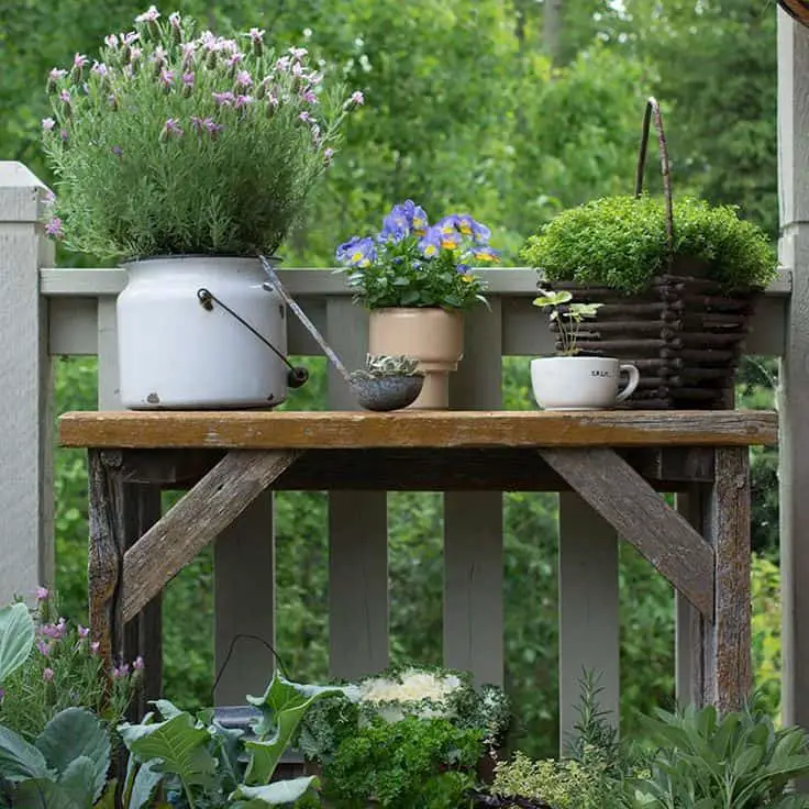 Vintage Garden Decor ideas 002