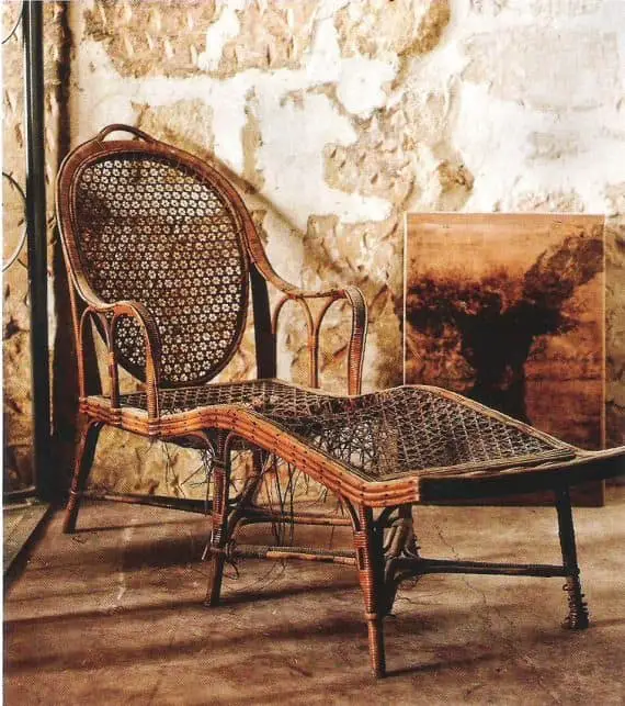 Vintage Rattan Garden chair