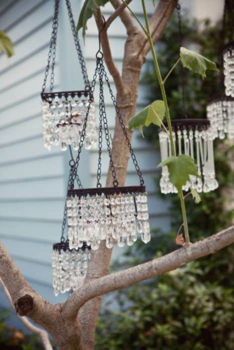 crystal wind chimes