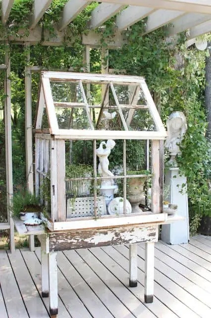 greenhouses made out of old windows