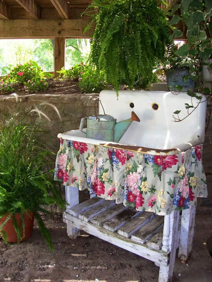 outdoor sink