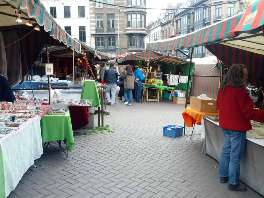 Sablon flea market Brussels 002