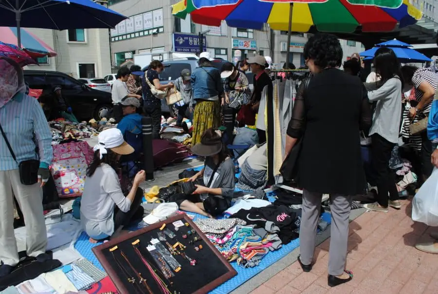 Seocho Flea Market Seoul Korea