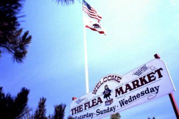 Axel Magard Welcome sign San Jose Flea Market 2