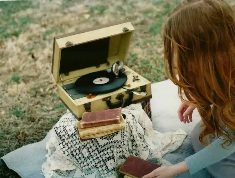 Vintage Record Player © kait dowling