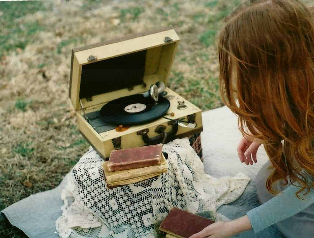 Vintage Record Player © kait dowling