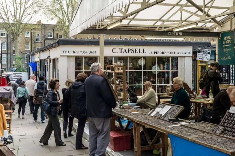Best London Flea Market: Camden Passage