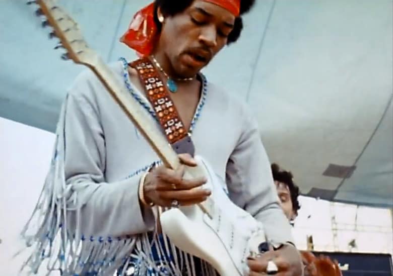 Vintage guitars - Jimi Hendrix 1968 Fender Stratocaster