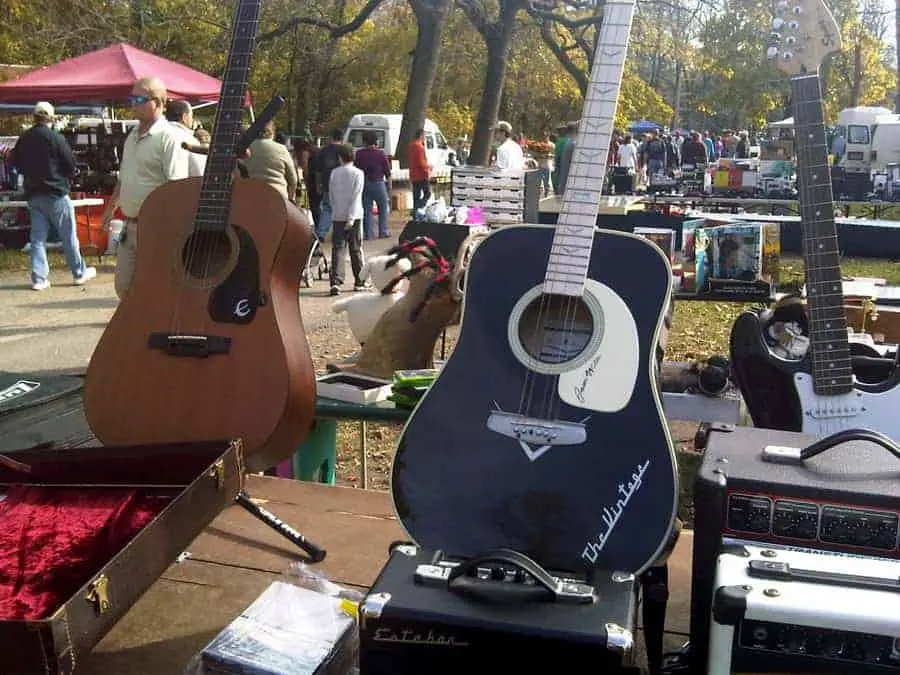 Guitars at Flea Markets