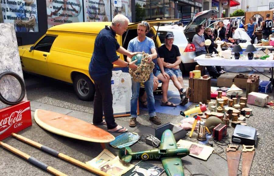 Vinyl records and retro music at Camberwell Sunday Market