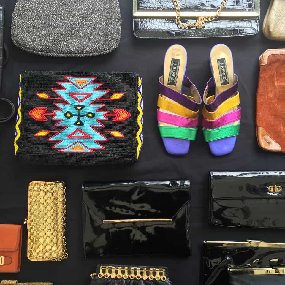 Paddington Market Sydney leather goods and accessories at a vendor stall