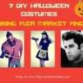 diy Halloween costumes flea market finds