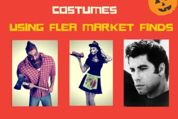 diy Halloween costumes flea market finds