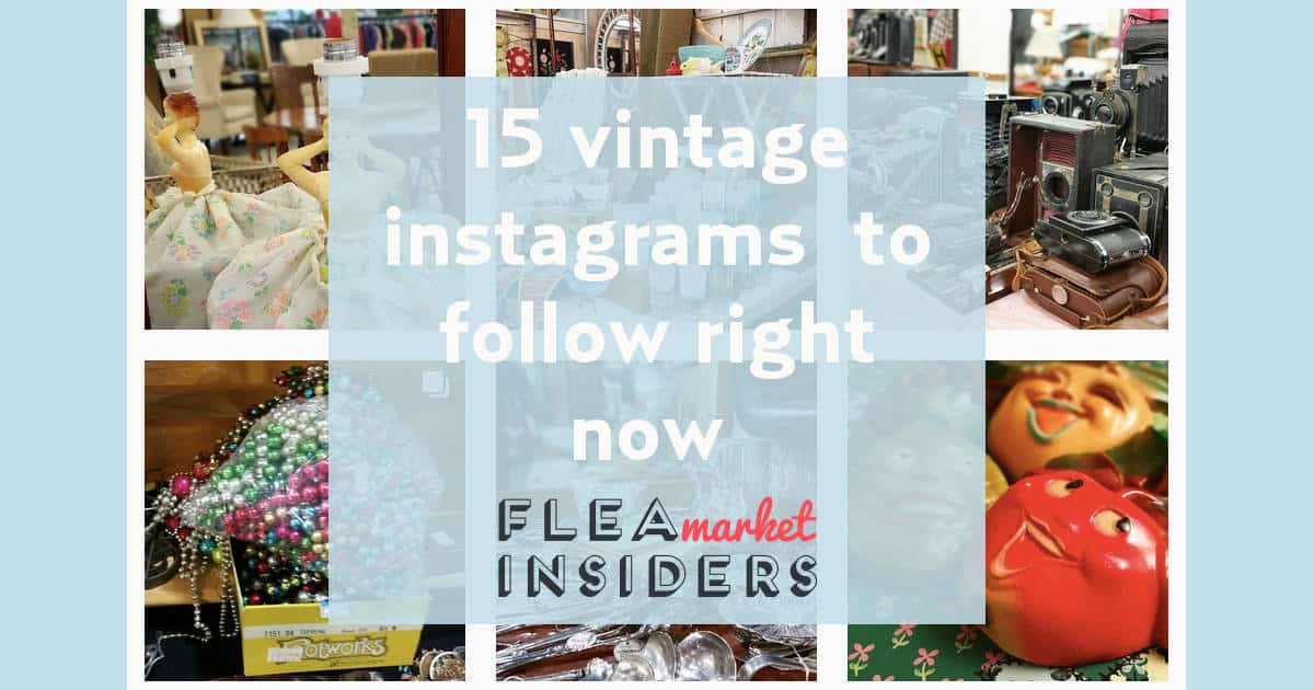 15 Inspiring Vintage Instagram Accounts To Follow Right Now Flea