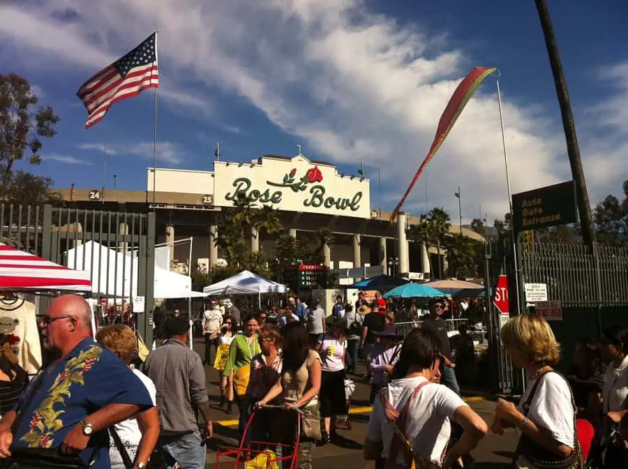 Rose Bowl Flea Market Pasadena, California