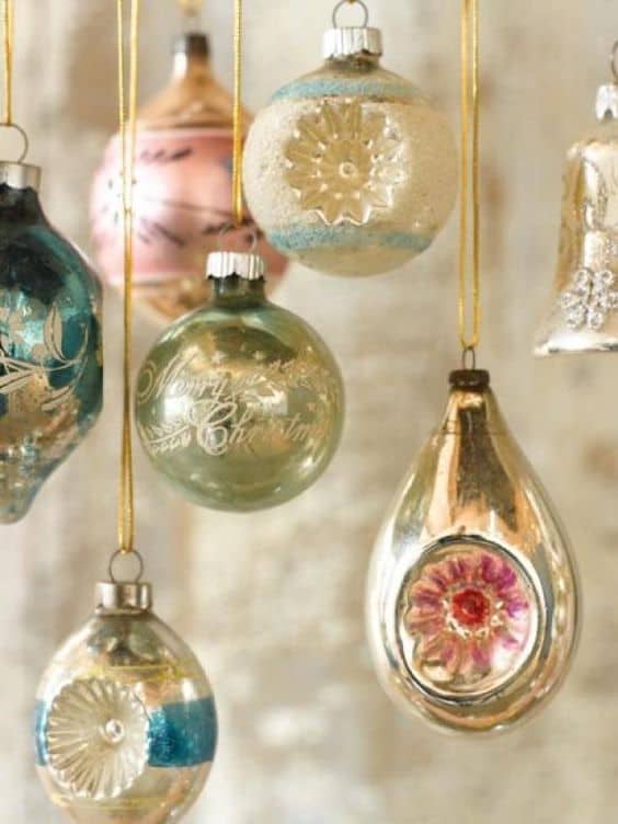 vintage christmas ornaments 12
