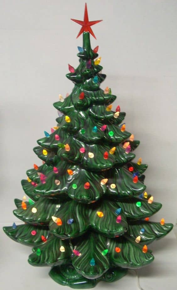 vintage christmas tree