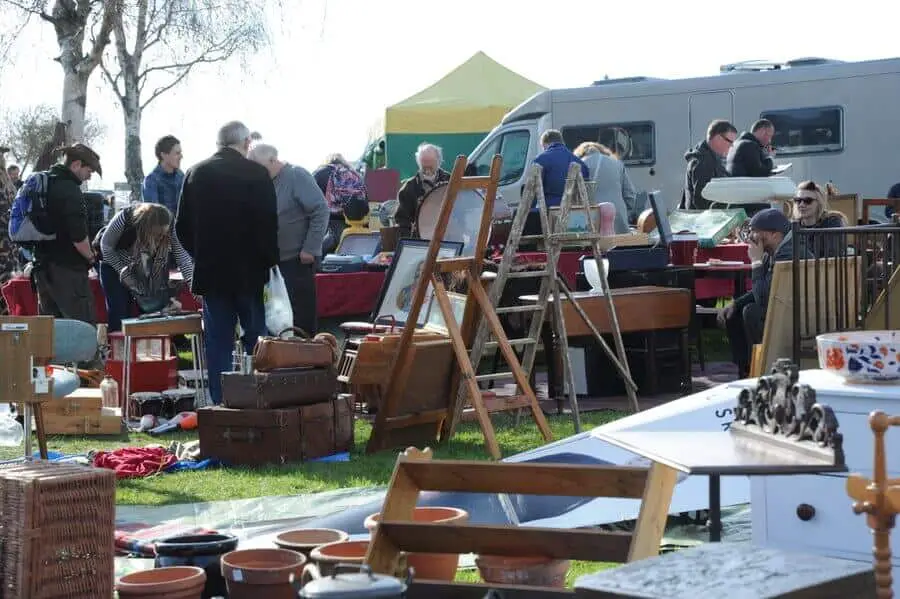 Peterborough Festival of Antiques market