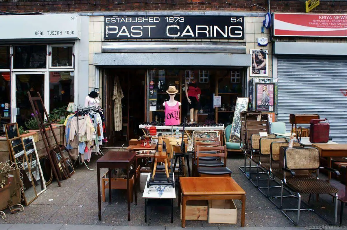Vintage shop london
